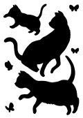 ねこシルエット